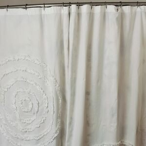 Threshold Cotton Ruffle Shower Curtain